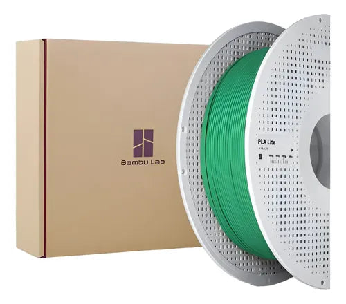 FILAM. 3D BAMBU PLA LITE VERDE1.75MM 1KG C/C RT