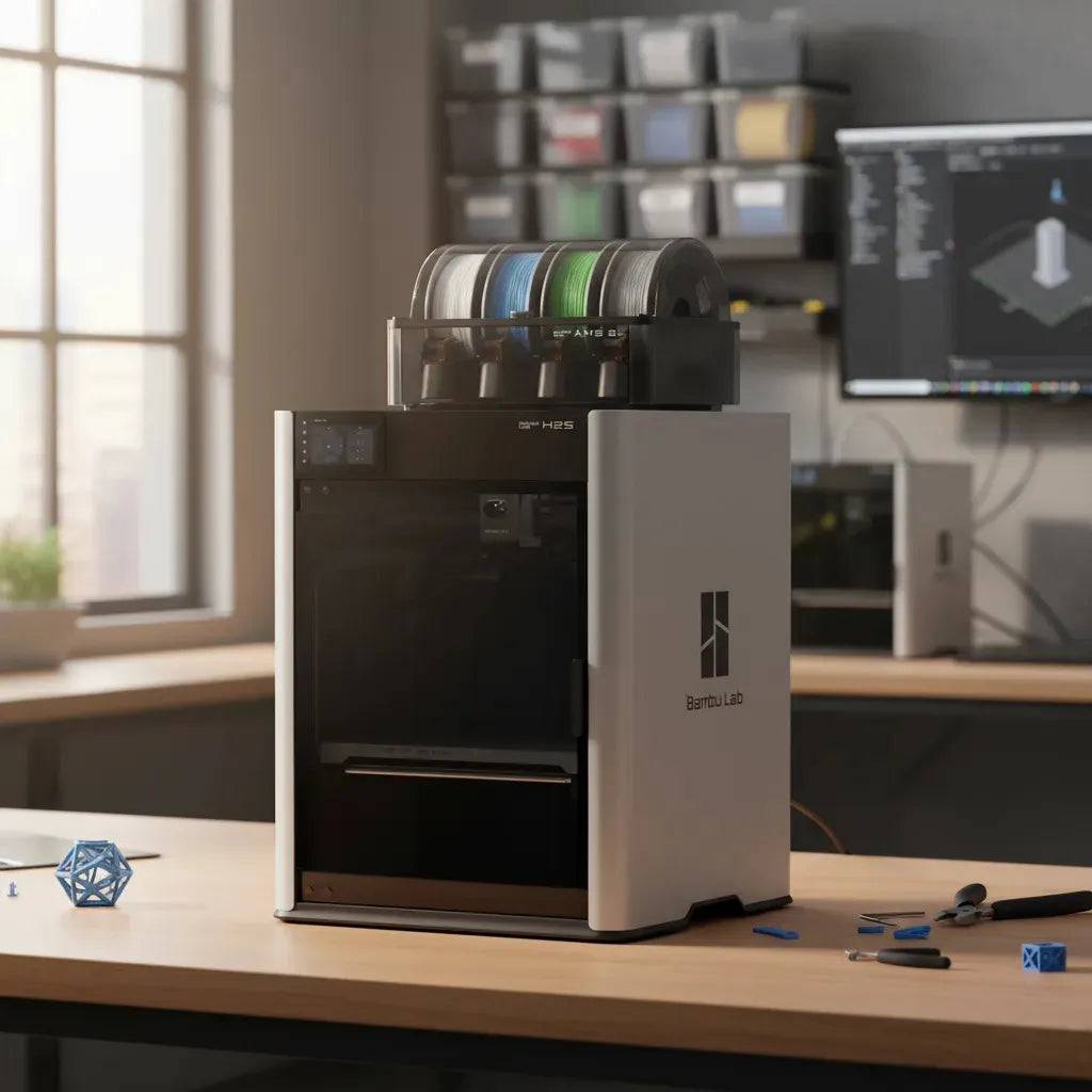 Impressora 3d Bambu Lab - H2s Combo Ams 2 Pro Cor Prateado
