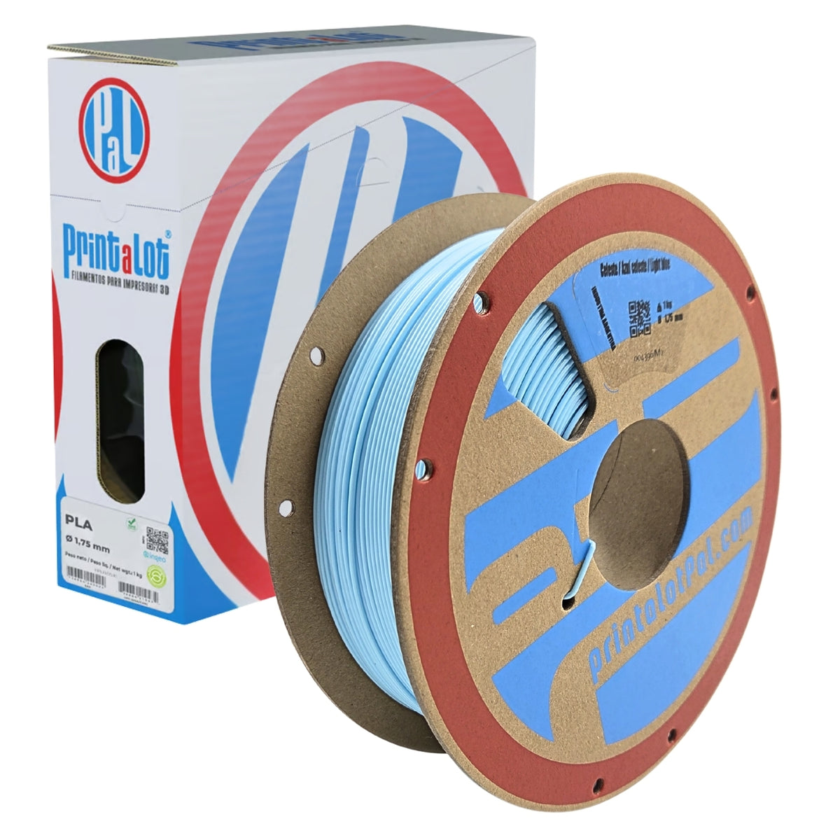 Filamento PLA Azul Celeste 175 1 kg