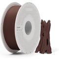 FILAMENTO 3D BAMBU PLA LITE MARROM CACAU 1.75MM 1KG COM CARRETEL REUTILIZÁVEL