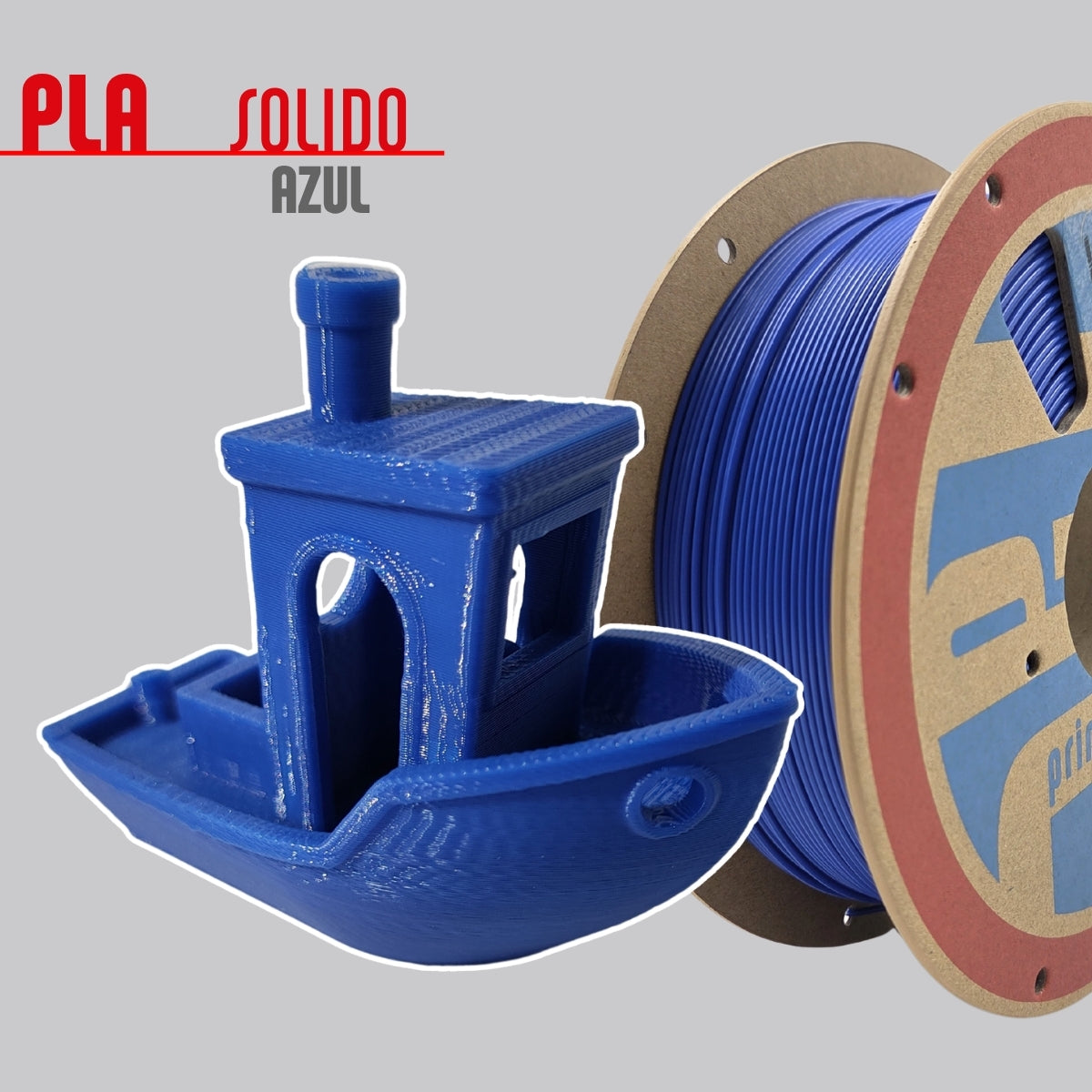 Filamento PLA Azul 1,75mm 1Kg PrintaLot
