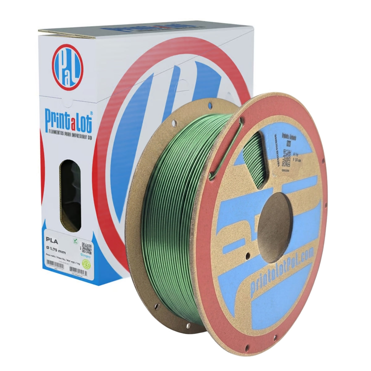 Filamento PLA Metal Kryptonita 175 1 kg