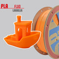 Filamento PLA Fluo Laranja 1,75mm 1Kg PrintaLot