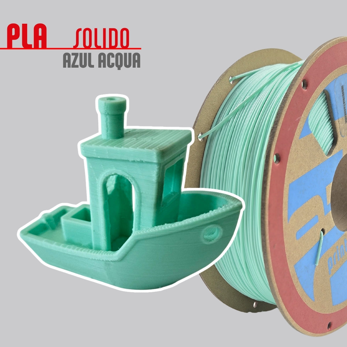 Filamento PLA Acqua 175 1 kg