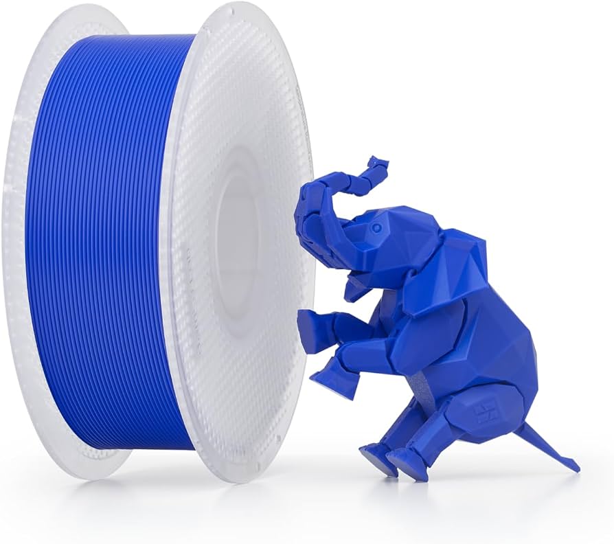 FILAM. 3D BAMBU PLA LITE AZUL 1.75MM 1KG C/C RT