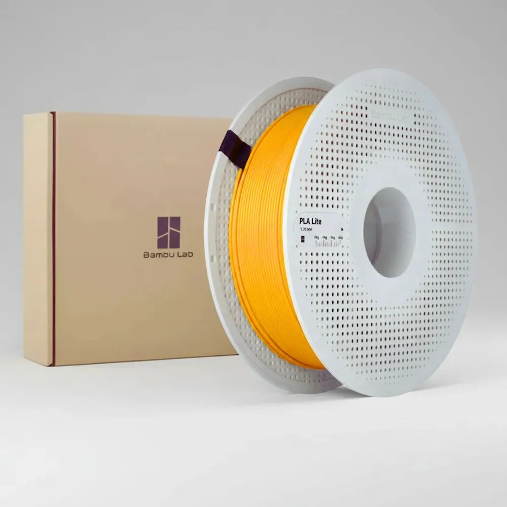 FILAM. 3D BAMBU PLA LITE AMAR GIRASSOL 1.75MM 1KG C/C RT