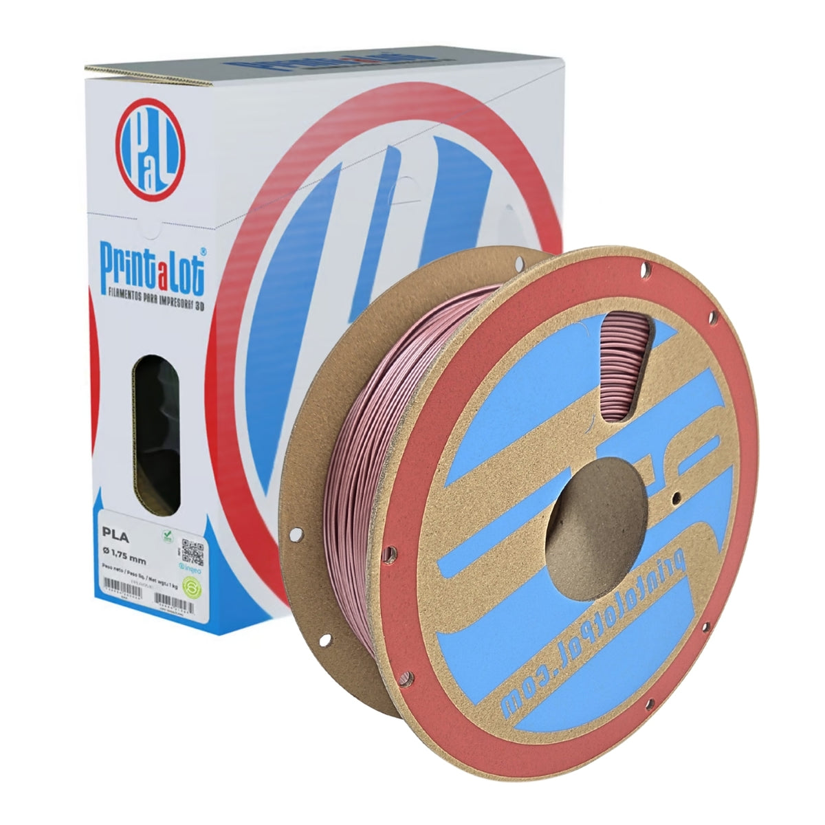 Filamento PLA Metal Roxo Uva 175 1 kg