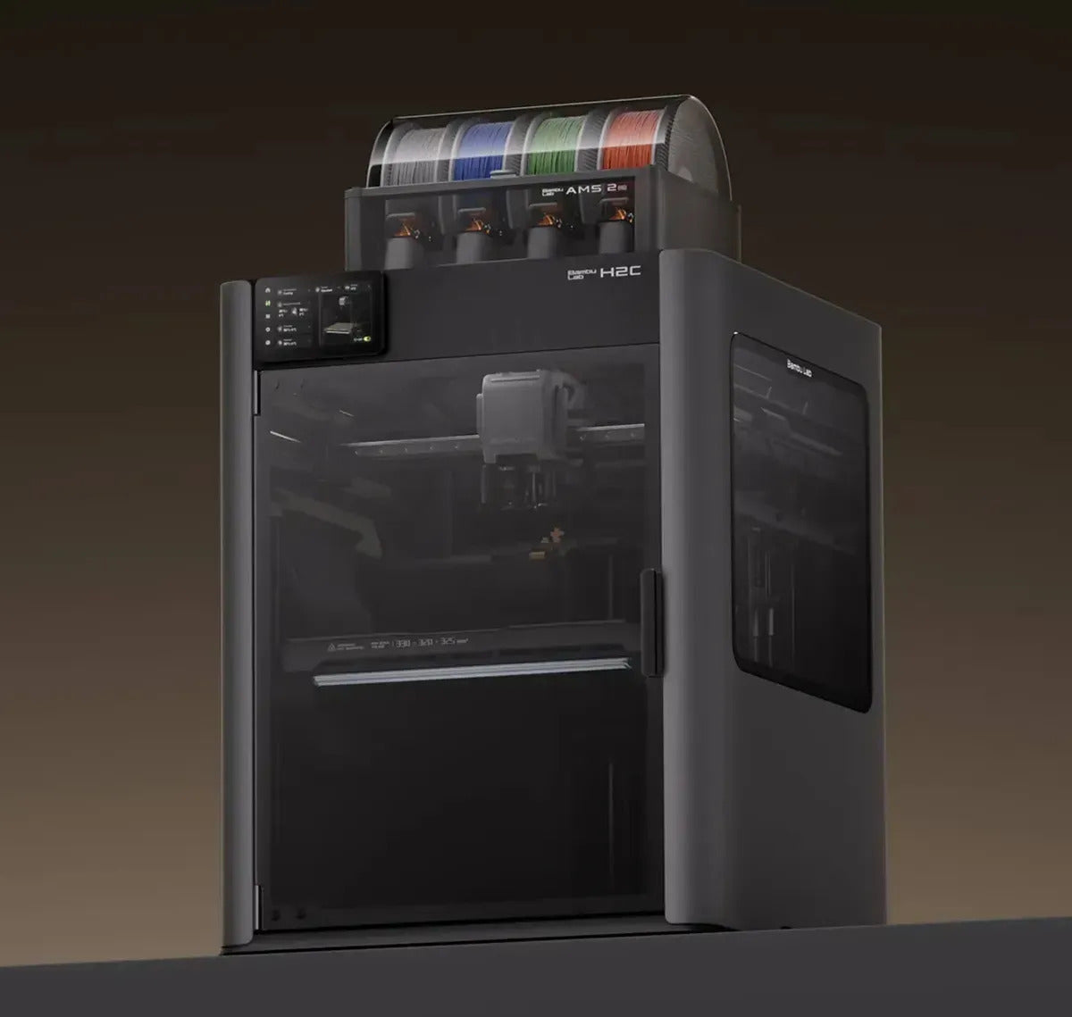 Impressora 3d Bambu Lab H2c Combo Com Ams 2 Pro