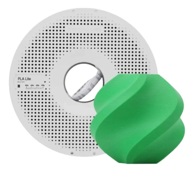 FILAM. 3D BAMBU PLA LITE VERDE1.75MM 1KG C/C RT