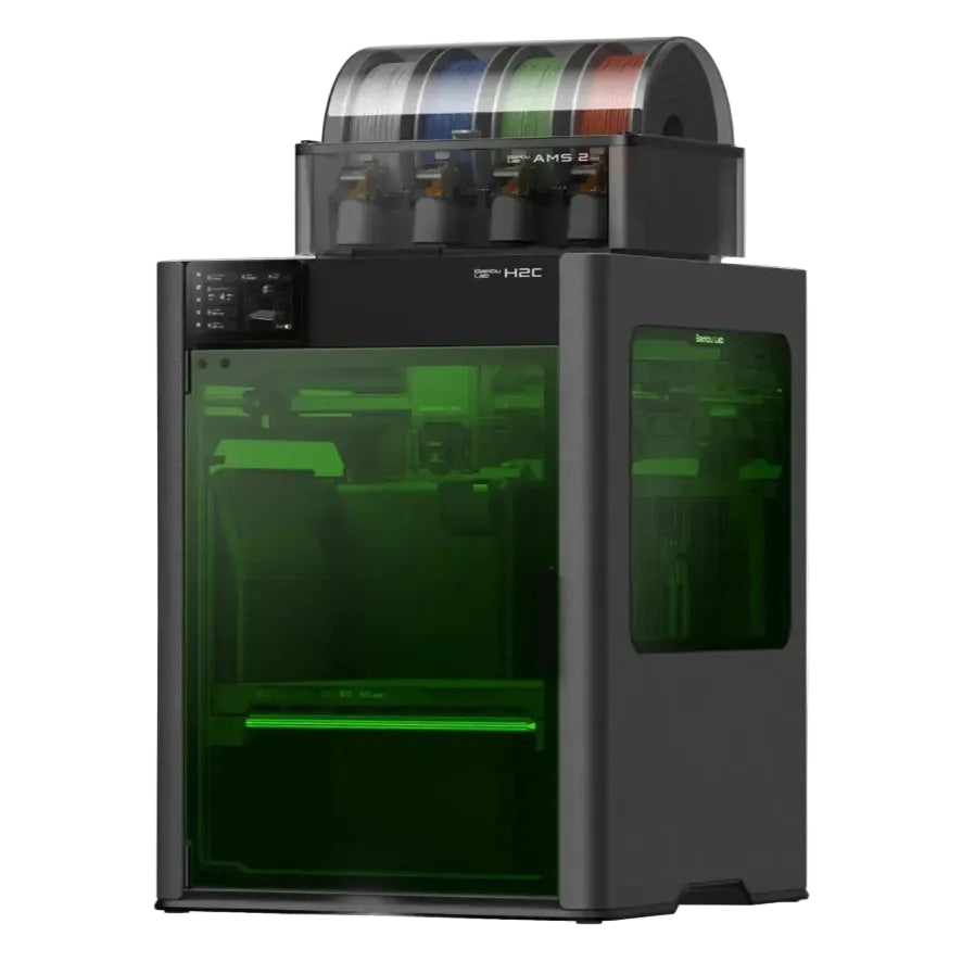 Impressora 3d Bambu Lab H2c Combo Com Ams 2 Pro
