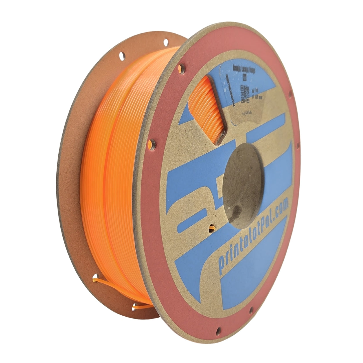 Filamento PLA Fluo Laranja 1,75mm 1Kg PrintaLot