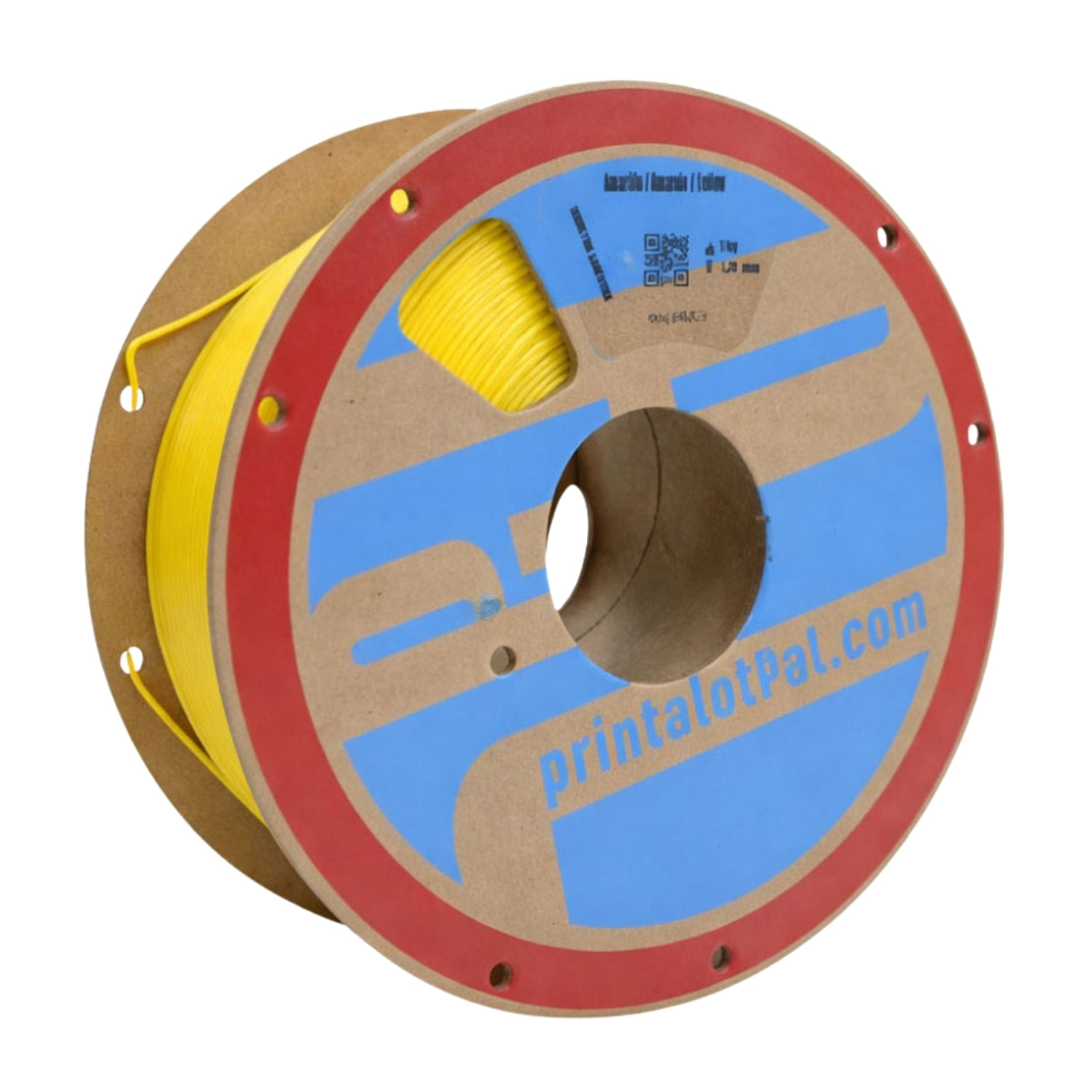 Filamento PLA Amarelo 1,75mm 1Kg PrintaLot