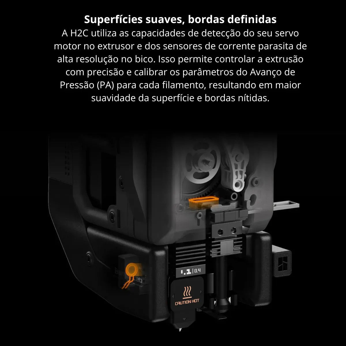 Impressora 3d Bambu Lab H2c Combo Com Ams 2 Pro