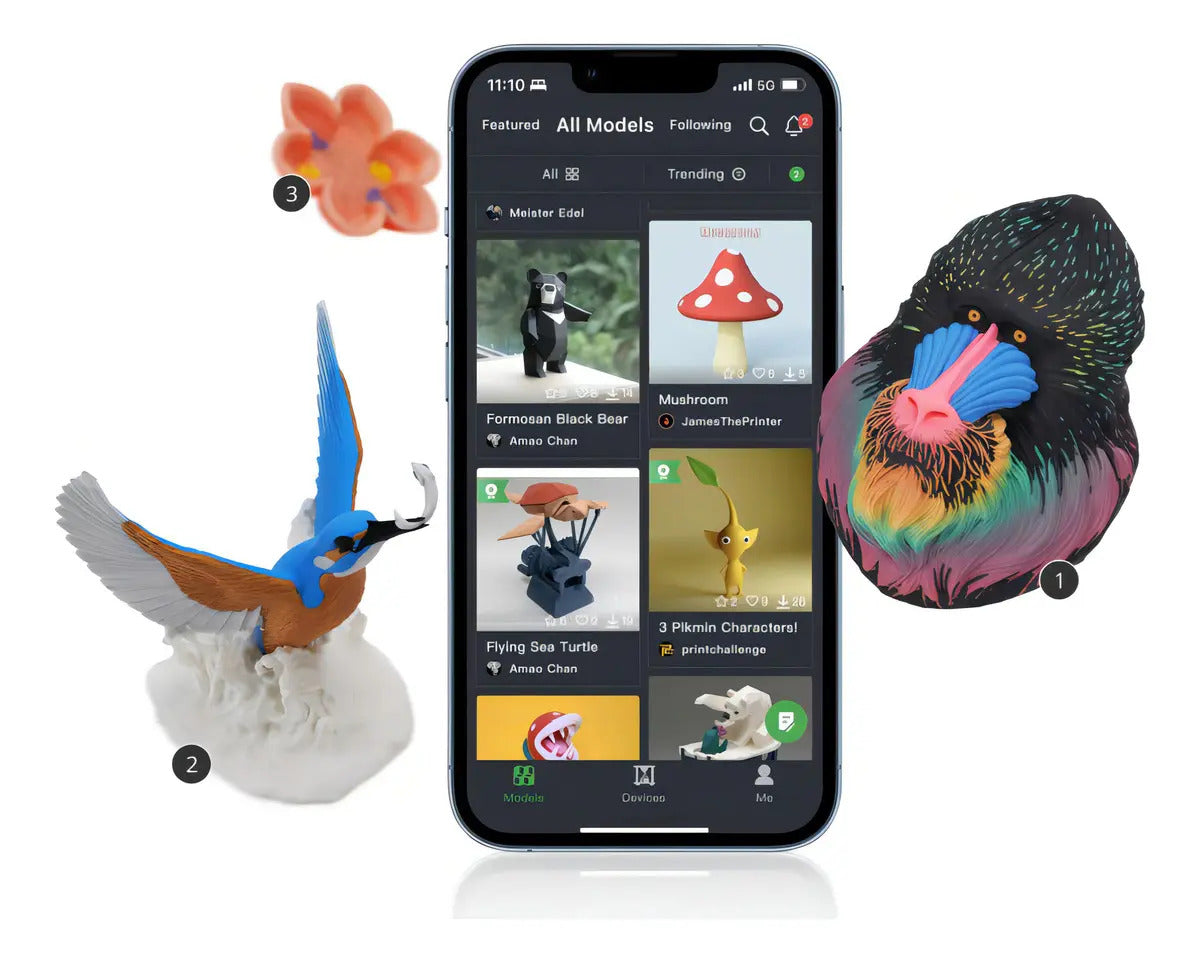 IMPRESSORA 3D BAMBU LAB MODELO A1 MINI + COMBO 127/220V